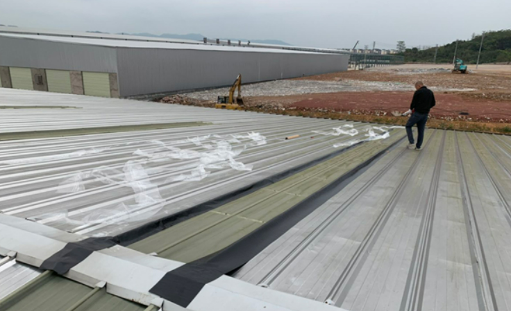 旌德厂房屋面防水维修案例